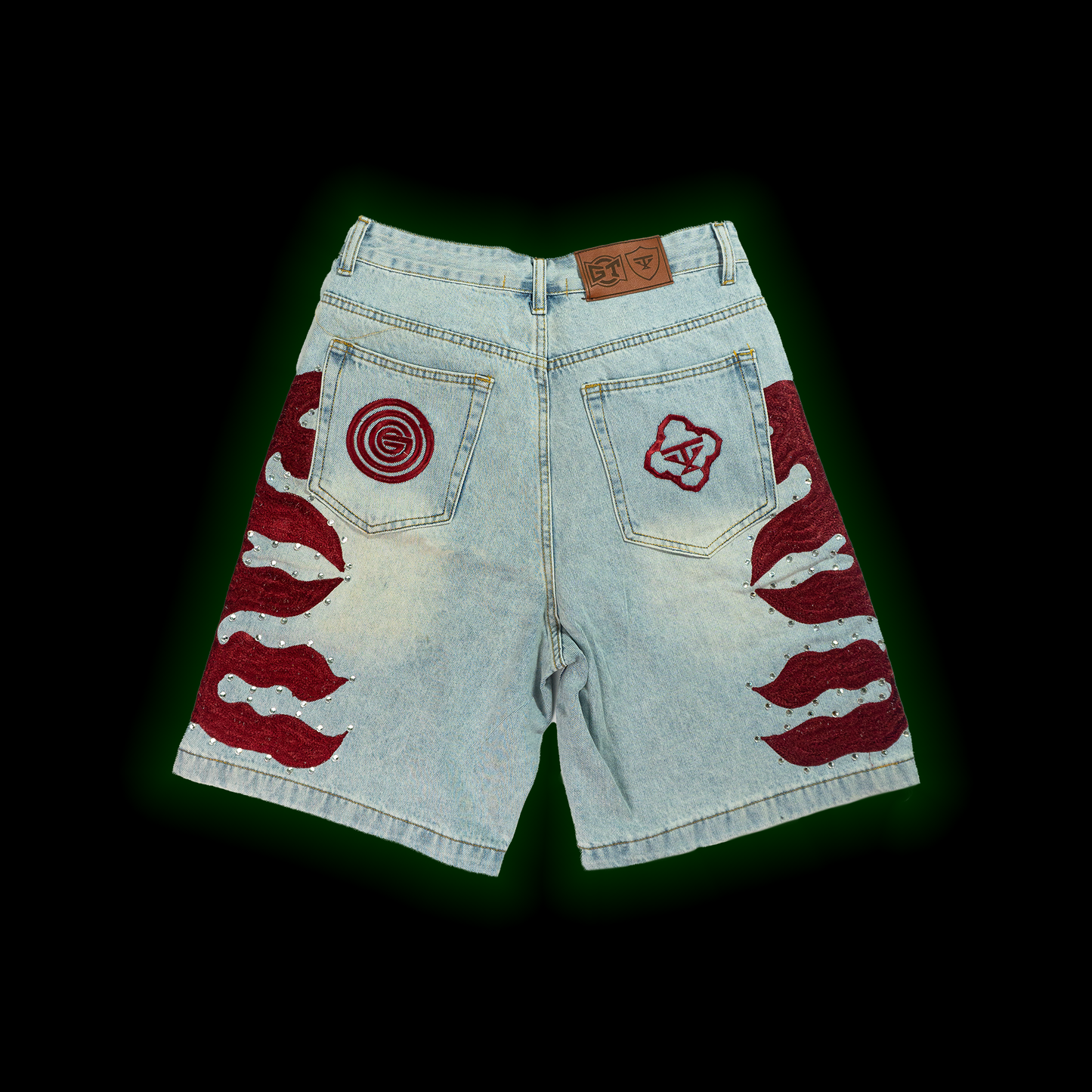 CRYSTAL FLAME DENIM (BLUE)