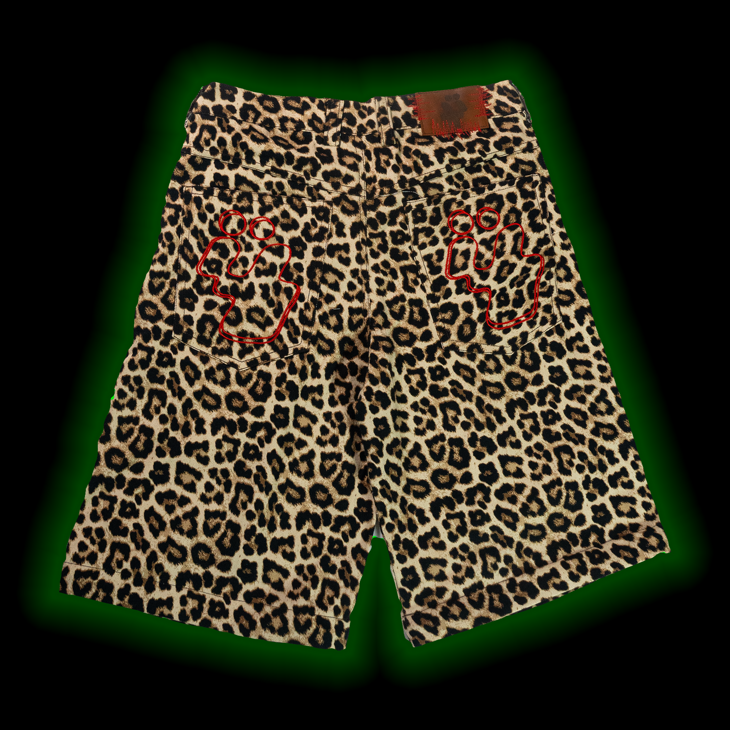 WWYD LEOPARD PRINT CONVERTIBLE PANTS