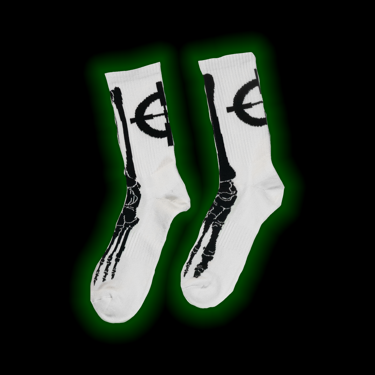 SKELETON SOCKS (WHITE)