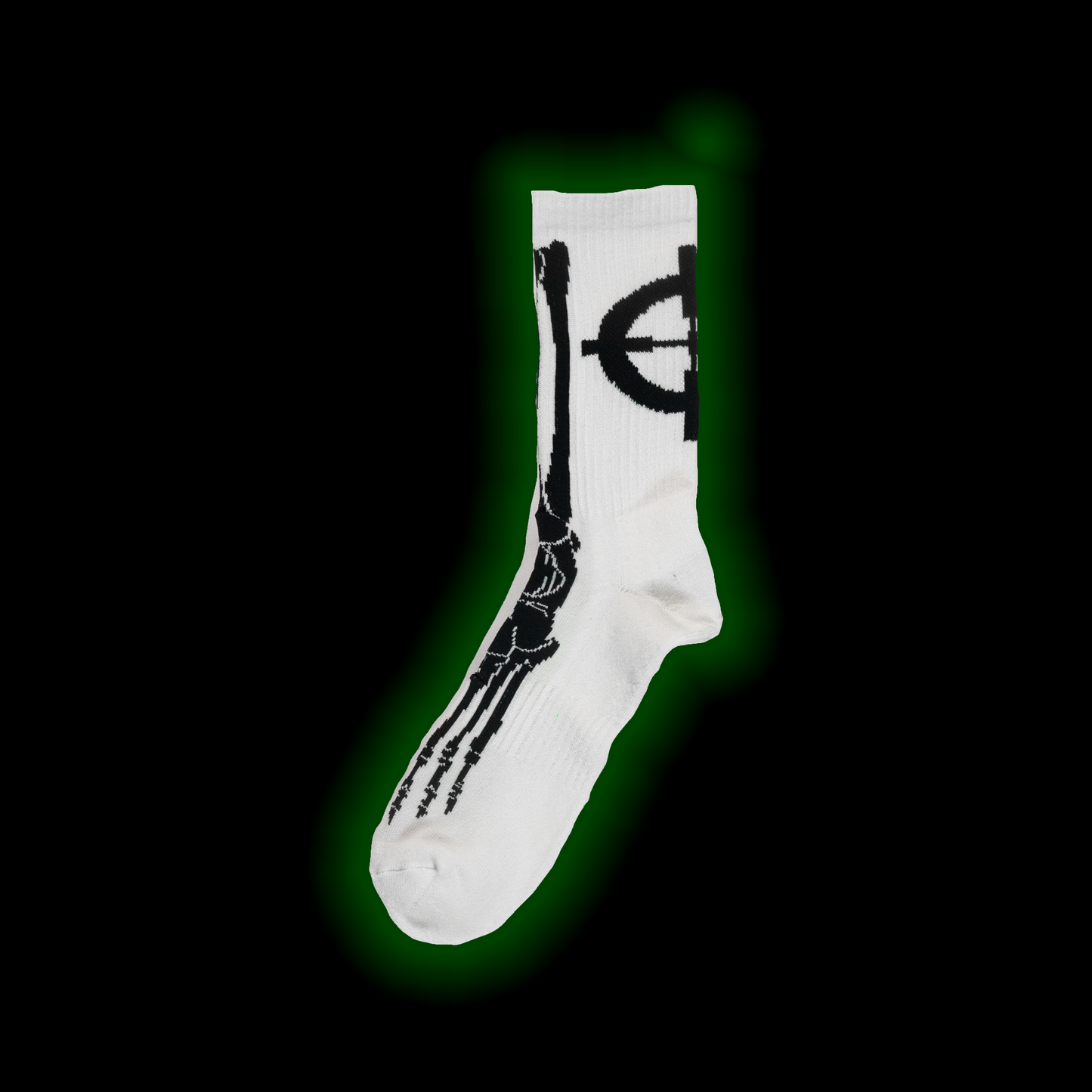 SKELETON SOCKS (WHITE)