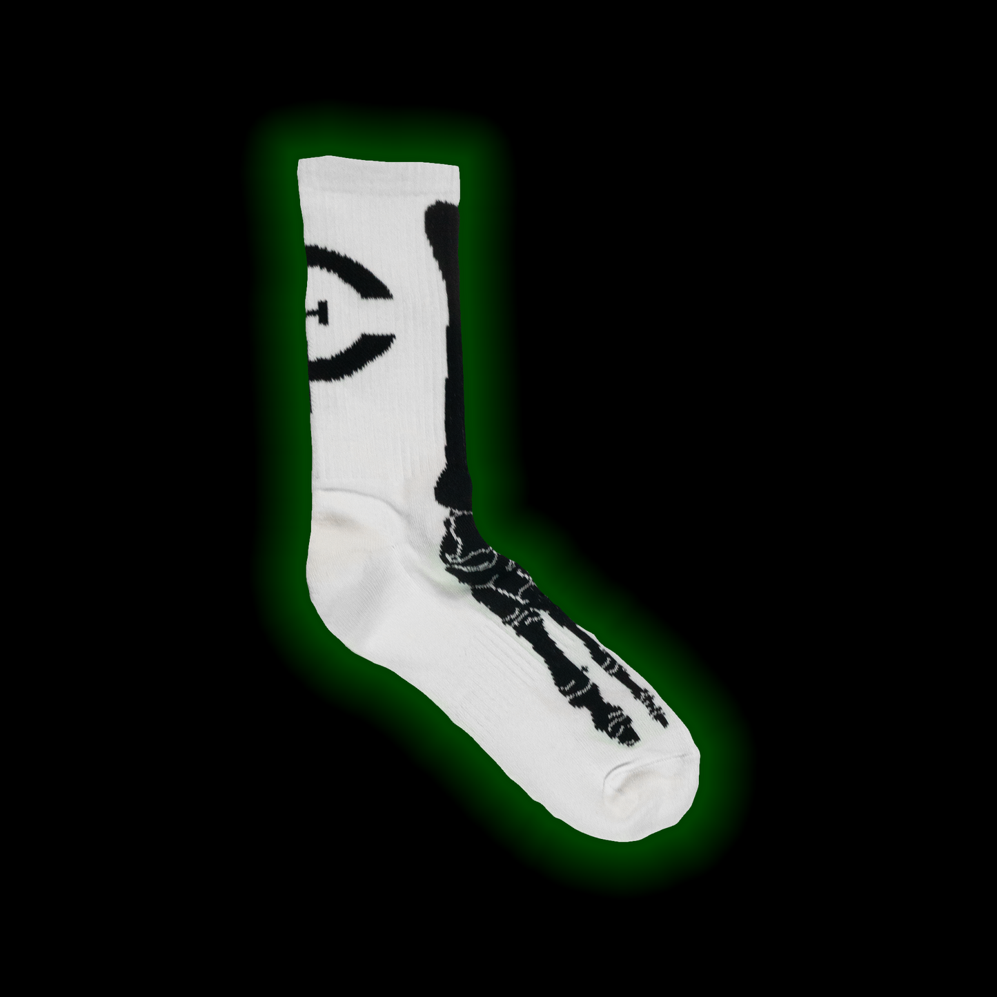 SKELETON SOCKS (WHITE)