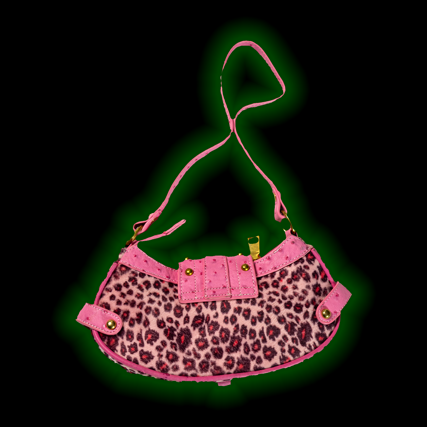 STRAWBERRY LEOPARD BAG