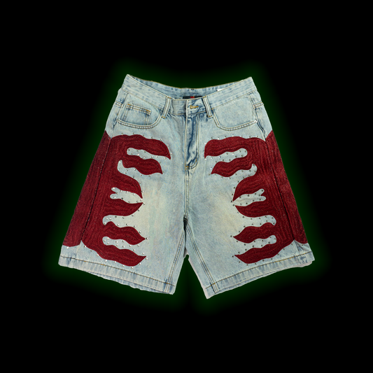 CRYSTAL FLAME DENIM (BLUE)