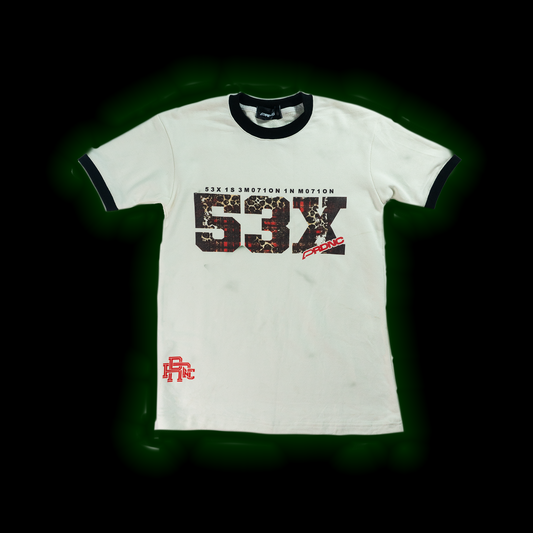 PRDNC 53X 70’s RINGERS TEE (BLACK)