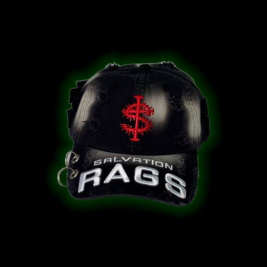 DOUBLE STRAPPED DISTRESSED HATS
