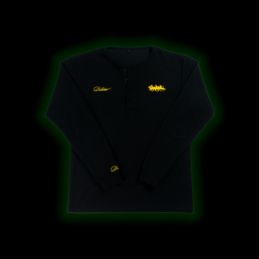 BLACK HENLEY