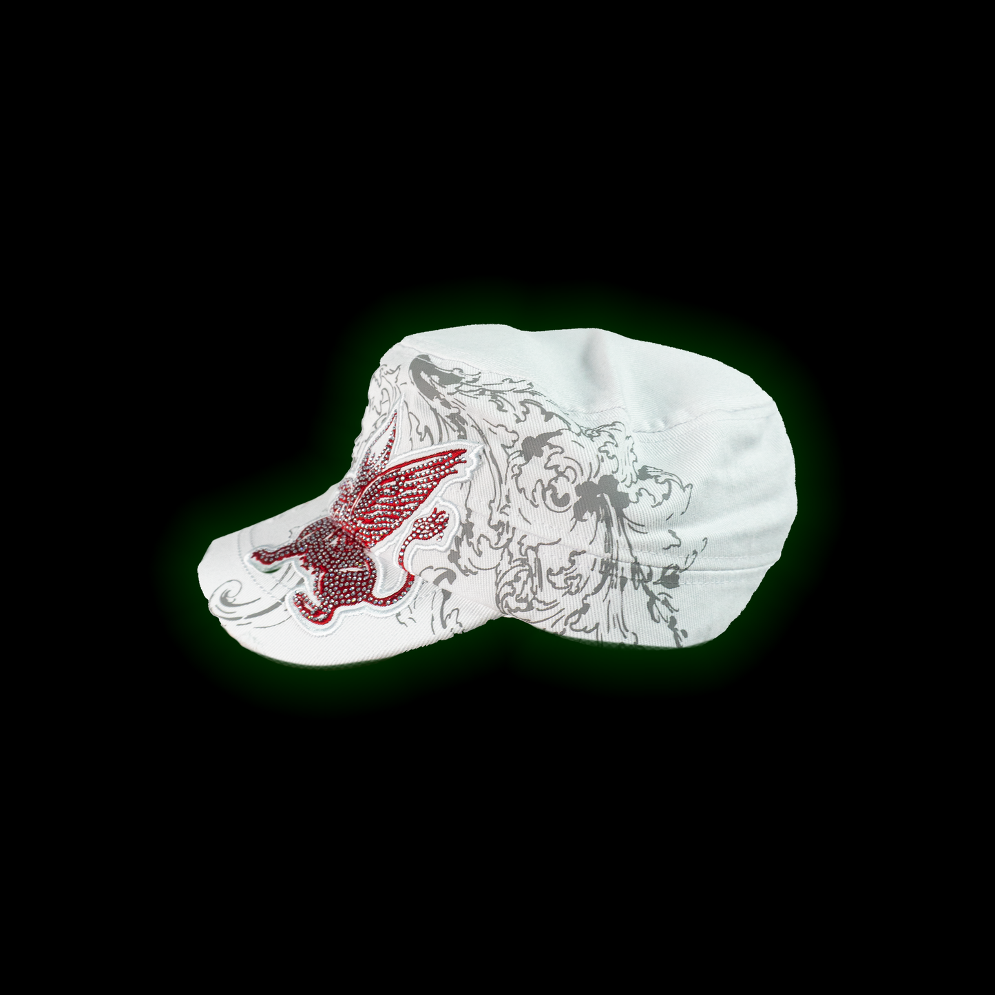 EMBLEM CADET HAT WHITE