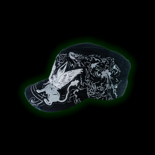 EMBLEM CADET HAT BLACK