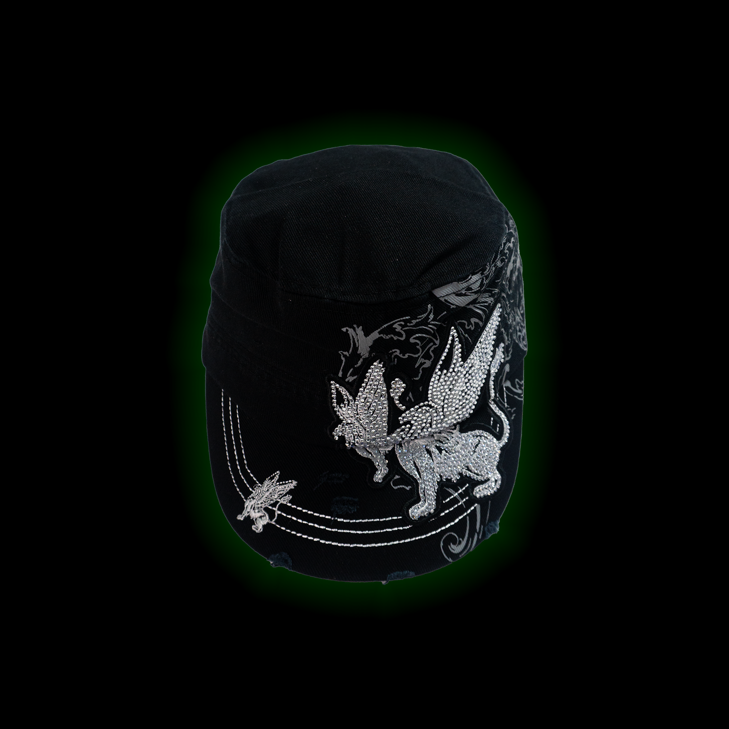 EMBLEM CADET HAT BLACK
