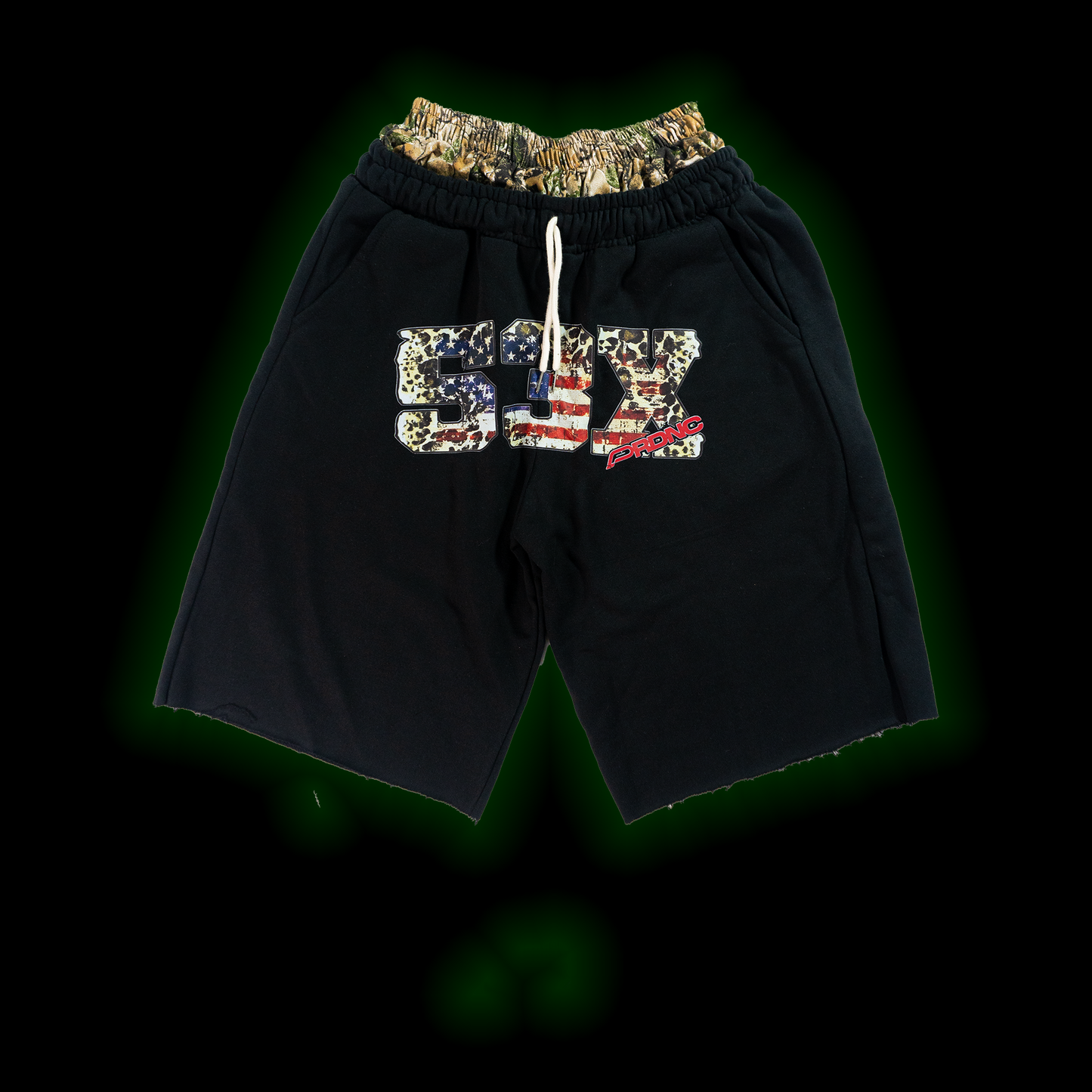 53X, D2W JORTS - BLACK