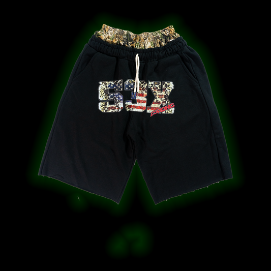 53X, D2W JORTS - BLACK