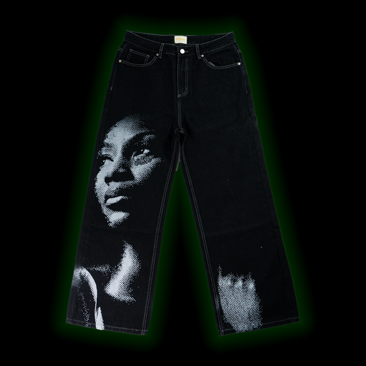 AW GENEVIEVE JEANS (BLACK)