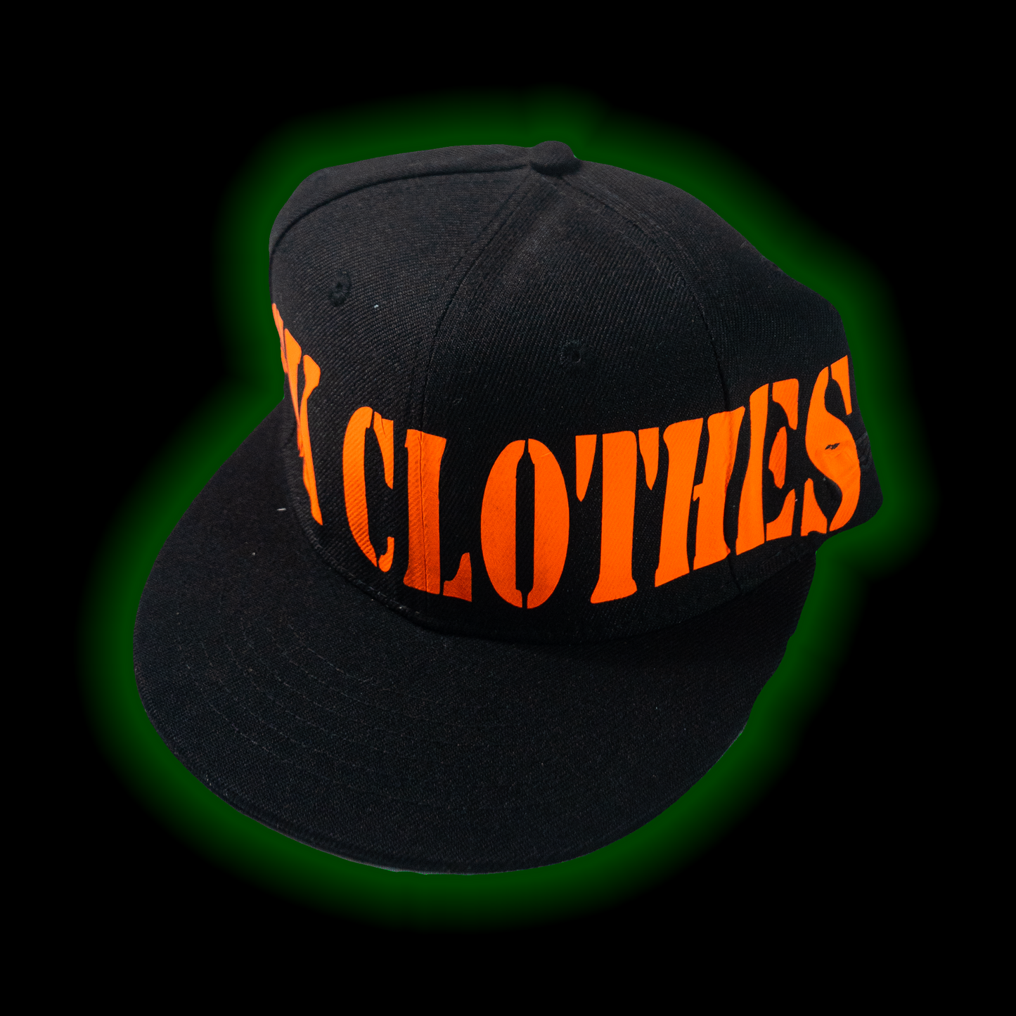 SS X F*CK CLOTHES ALL ROUND PRINT SNAPBACK BLACK
