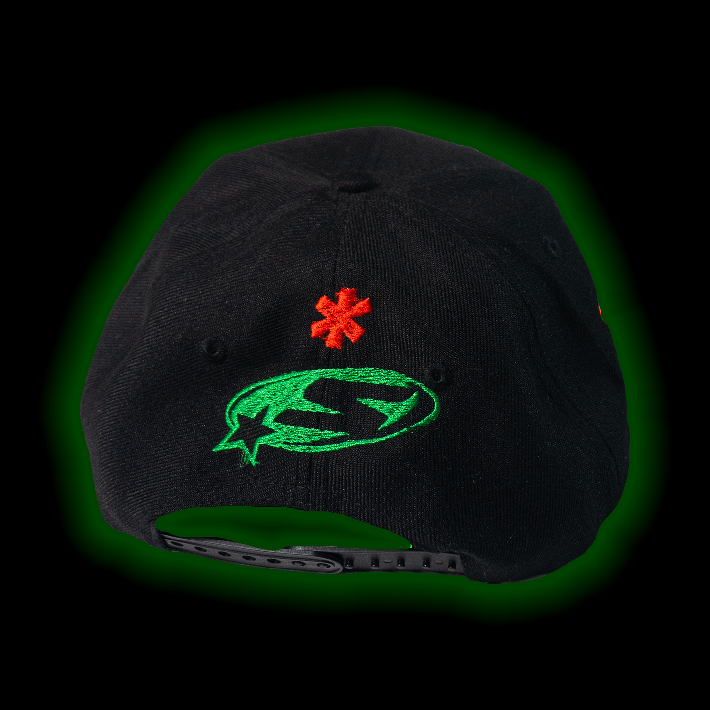 SS X F*CK CLOTHES ALL ROUND PRINT SNAPBACK BLACK