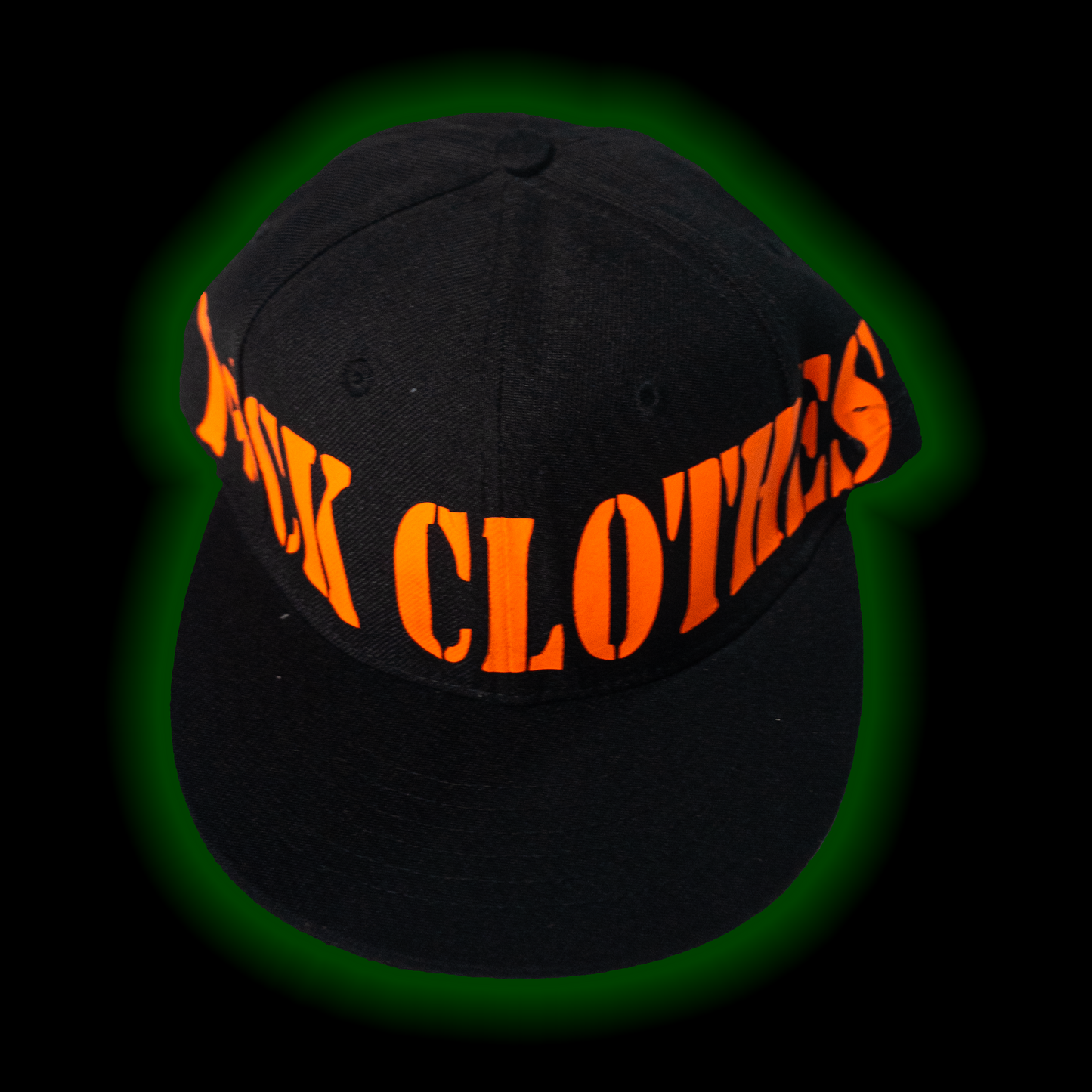 SS X F*CK CLOTHES ALL ROUND PRINT SNAPBACK BLACK