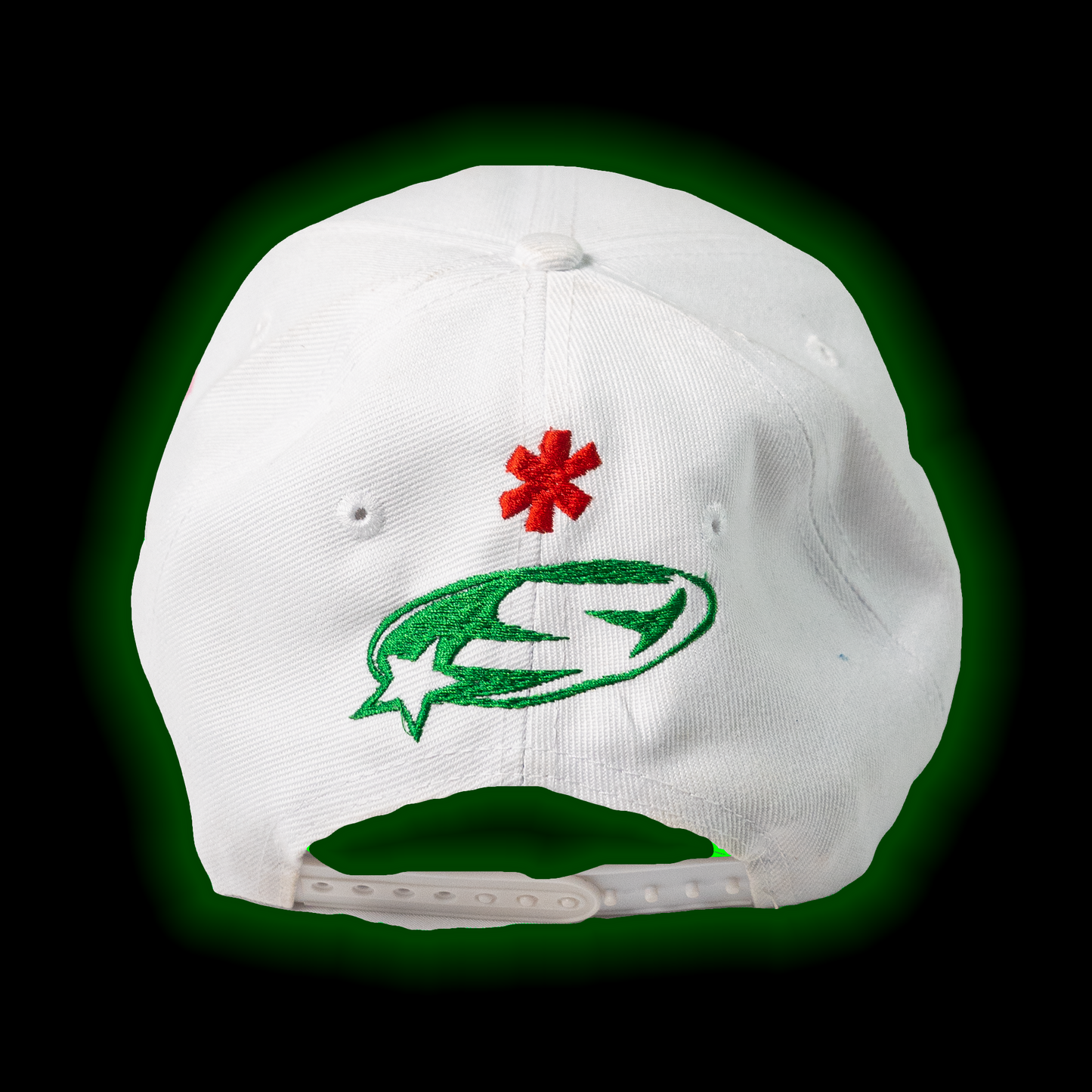 SS X F*CK CLOTHES ALL ROUND PRINT SNAPBACK WHITE
