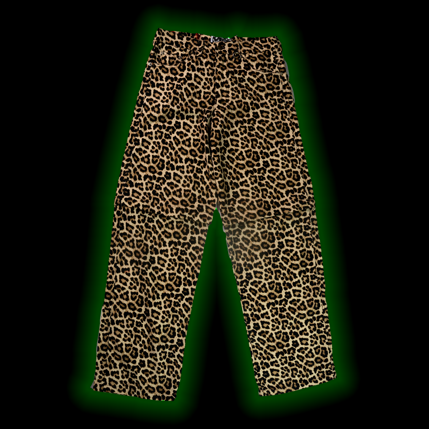 WWYD LEOPARD PRINT CONVERTIBLE PANTS