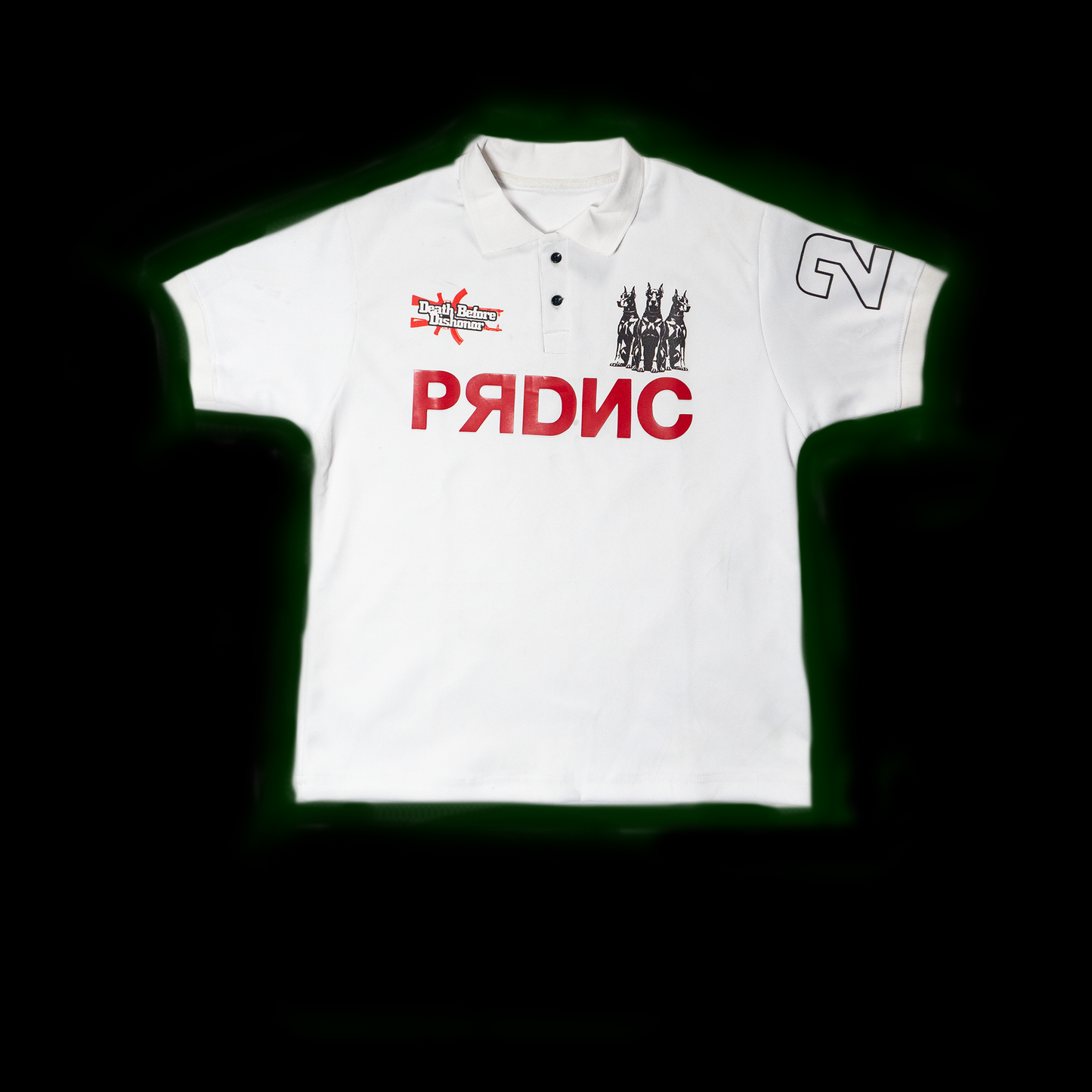 DBD POLO SHIRT (WHITE)
