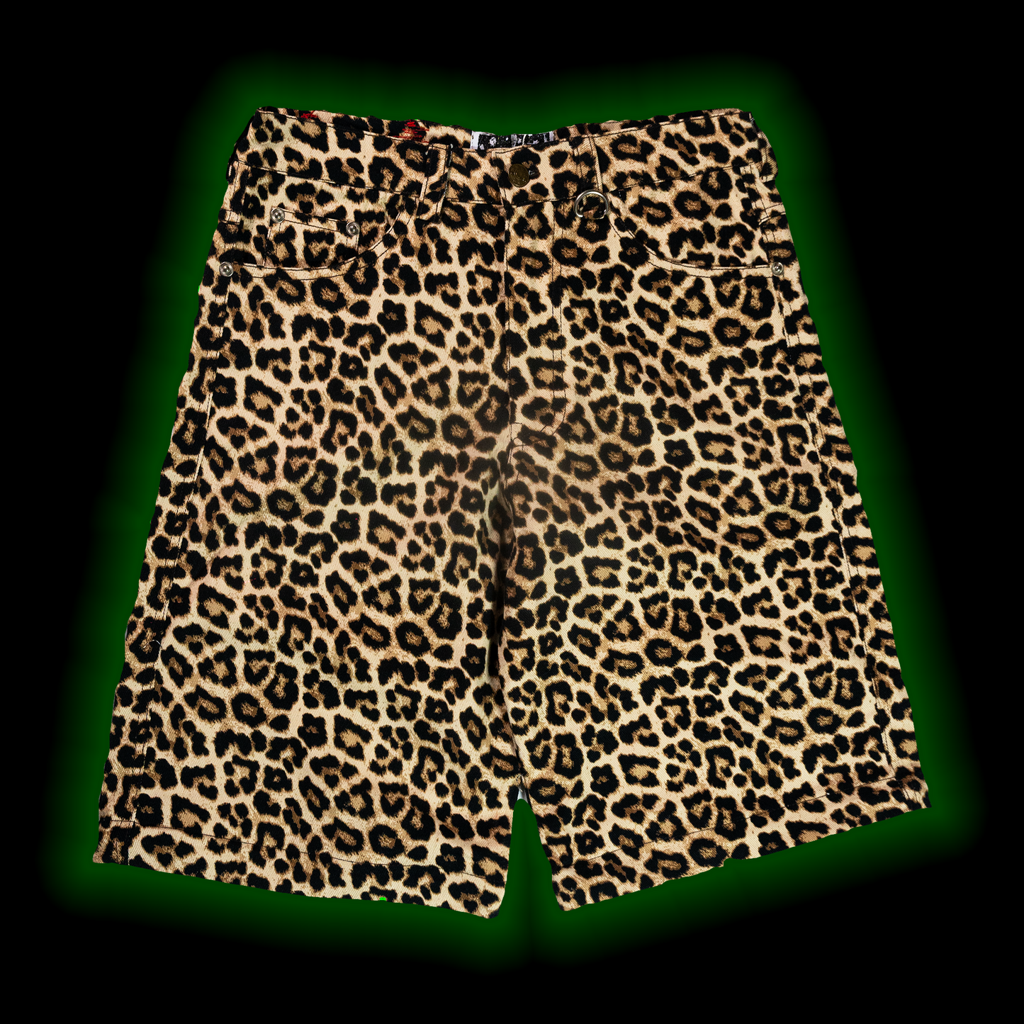 WWYD LEOPARD PRINT CONVERTIBLE PANTS