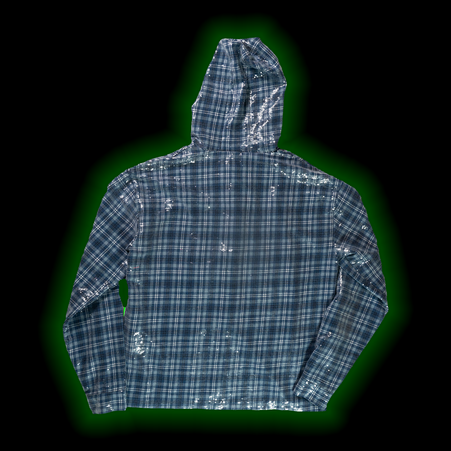 GHANA GLAZED SHIRT (BLUE)