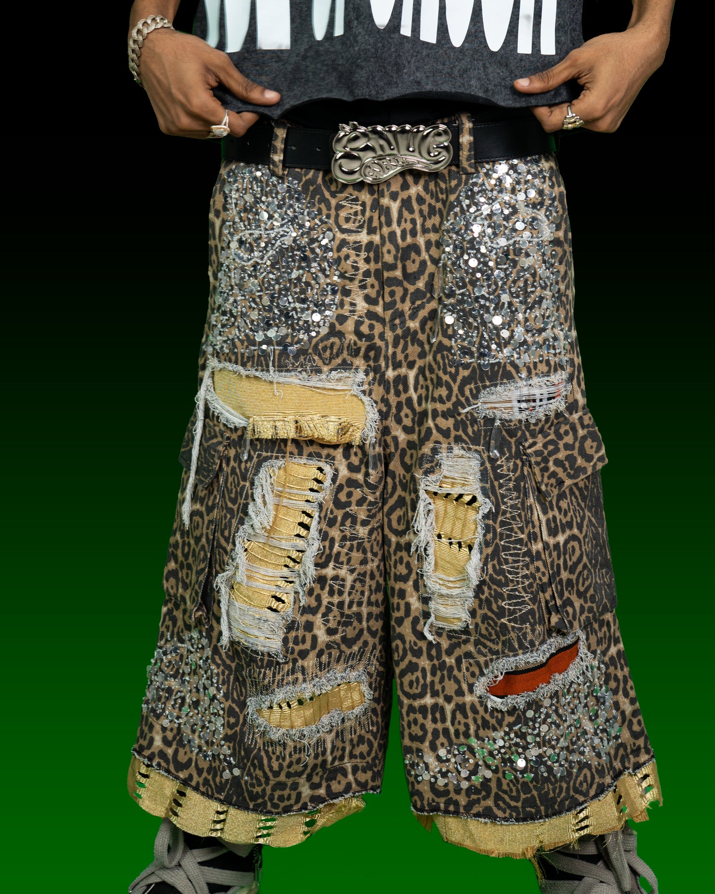 SS CHEETAHSOKE JORTS