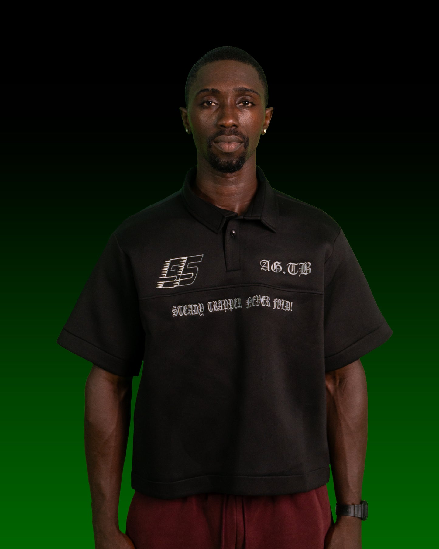 STNF POLO BLACK
