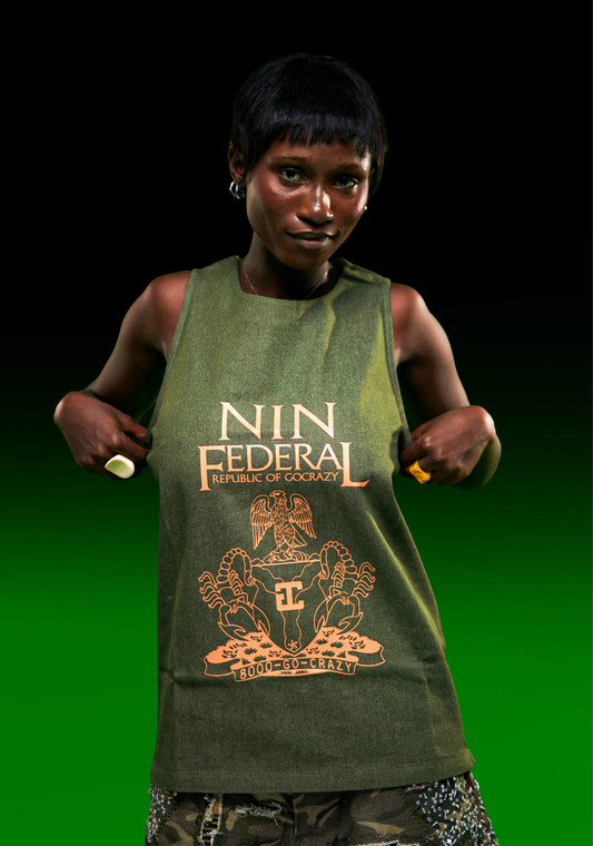 GO-CRZY NIN DENIM VEST