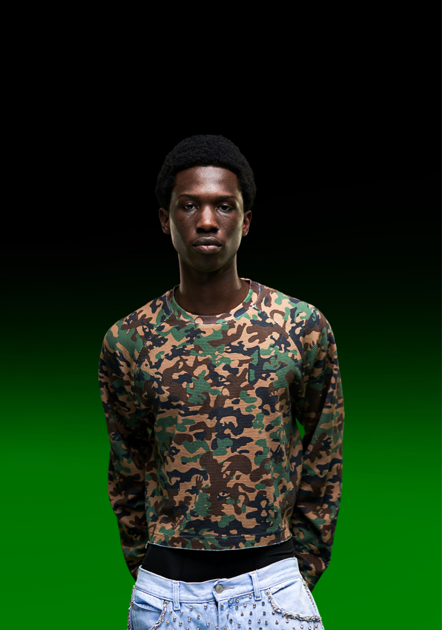 SS CAMO WAFFLE
